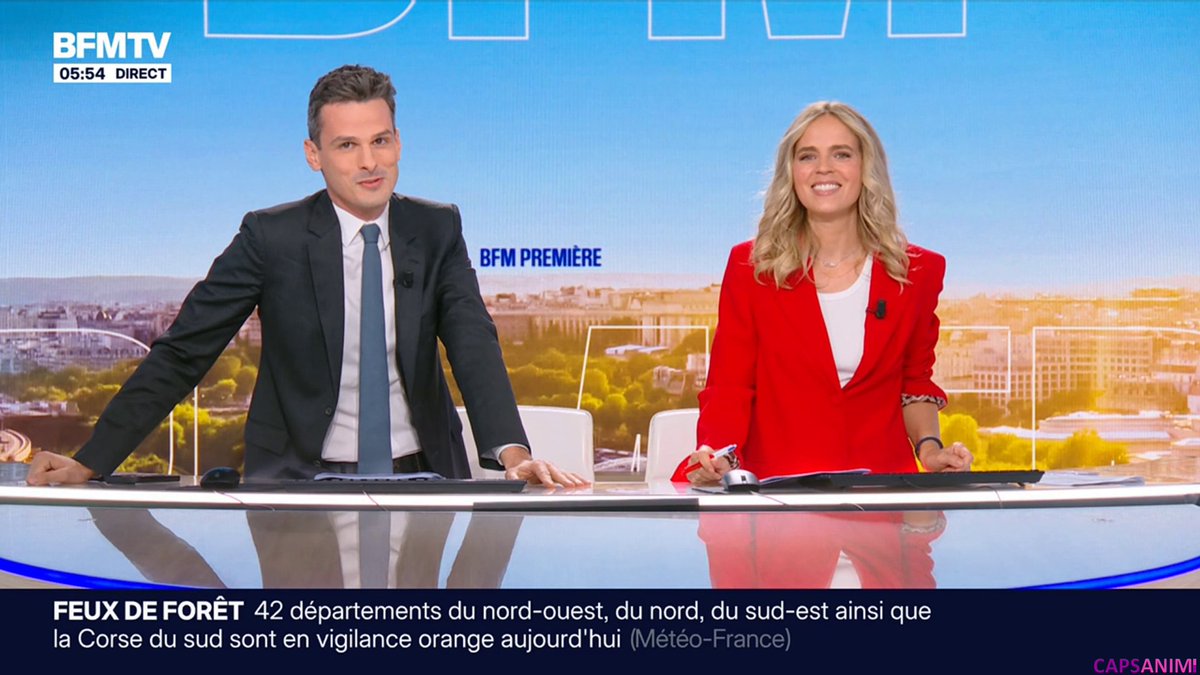 CapsAnim's tweet photo. 📺 @Claire_Arnoux aujourd'hui pour BFM Première https://t.co/ZCdN0nWNXP
