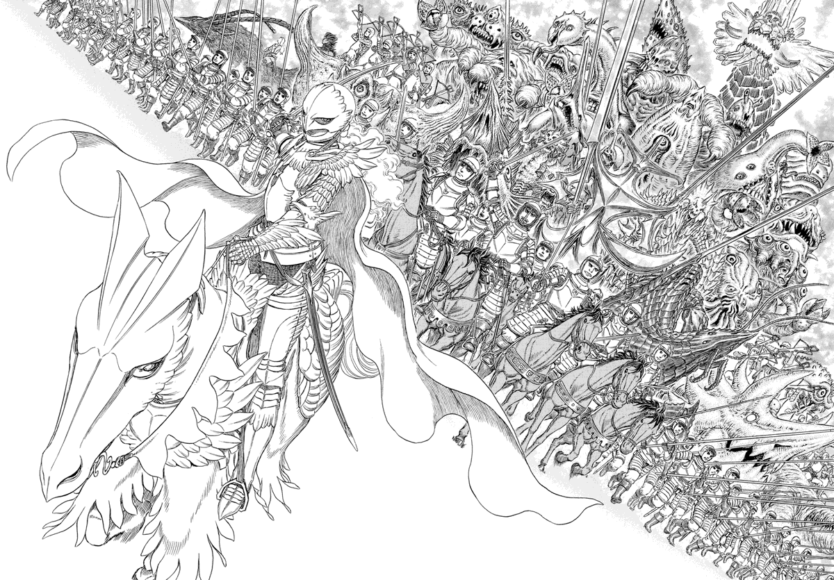 hithisispharaoh's tweet photo. #Berserk the greatest manga volume of all time https://t.co/pVoT9bPir8
