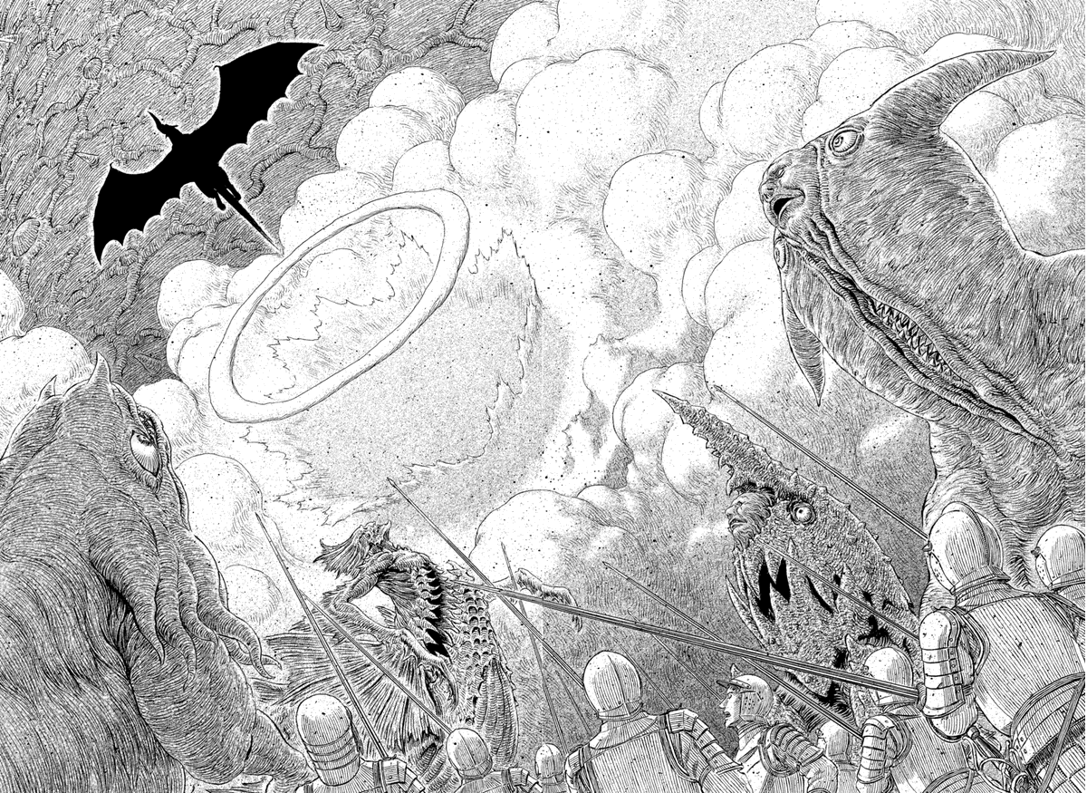 hithisispharaoh's tweet photo. #Berserk the greatest manga volume of all time https://t.co/pVoT9bPir8