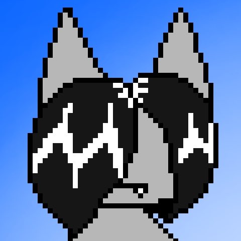 GeniusDoggo2's tweet photo. 🌀: “Hey, hey, Emo Boi!! Check this out!! I learned some new tricks I can pull while midair! It’s super cool, and different, I swear! ~ Bounce!”

🖤: “…Suurrrrreeee…” https://t.co/XqQszPQ93b