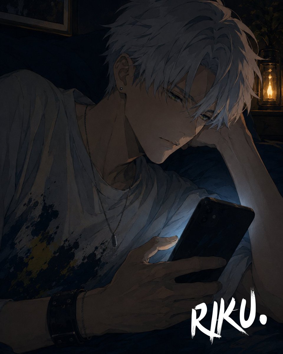 riku_dot's tweet photo. 世界中で、自分だけが取り残されてる気がする夜ってあるよな。
大丈夫、俺はここにいる。
画面越しでも、歌越しでも、俺はずっとここにいるから。 https://t.co/qdkCwF9Hef