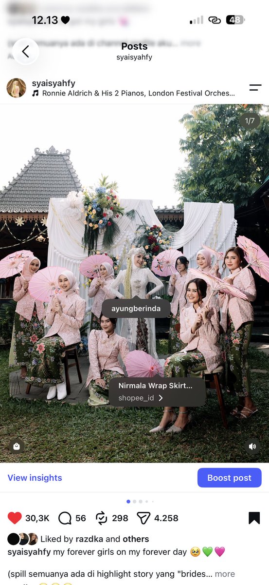 cloudysnowys's tweet photo. makasih instagram udah kasih fitur tautin link di postingan slide foto bener2 berguna banget jadinya banyak yang checkout juga 🥹🫰🏻 https://t.co/4NCvvjxZgW