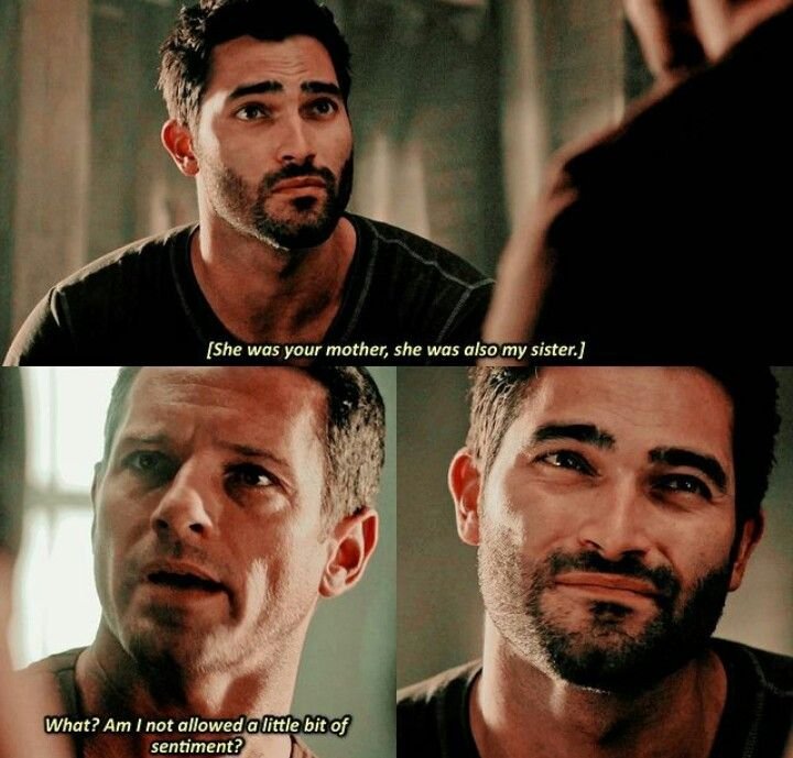 WolfFeller's tweet photo. Day 495 of posting the first Ian Bohen photo that Pinterest recommends.
Derek's like "Uncle Peter, you are *soo* full of shit 🤣
#IanBohen #day495 #trend #peterhale #derekhale https://t.co/6ALsG35zB9