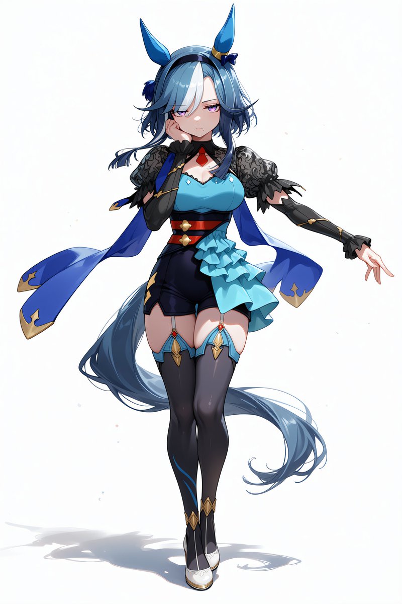 longbangsagging's tweet photo. Anima版のLoRAを作成ナウ……
#AIart #umamusume https://t.co/IuabYbqP69