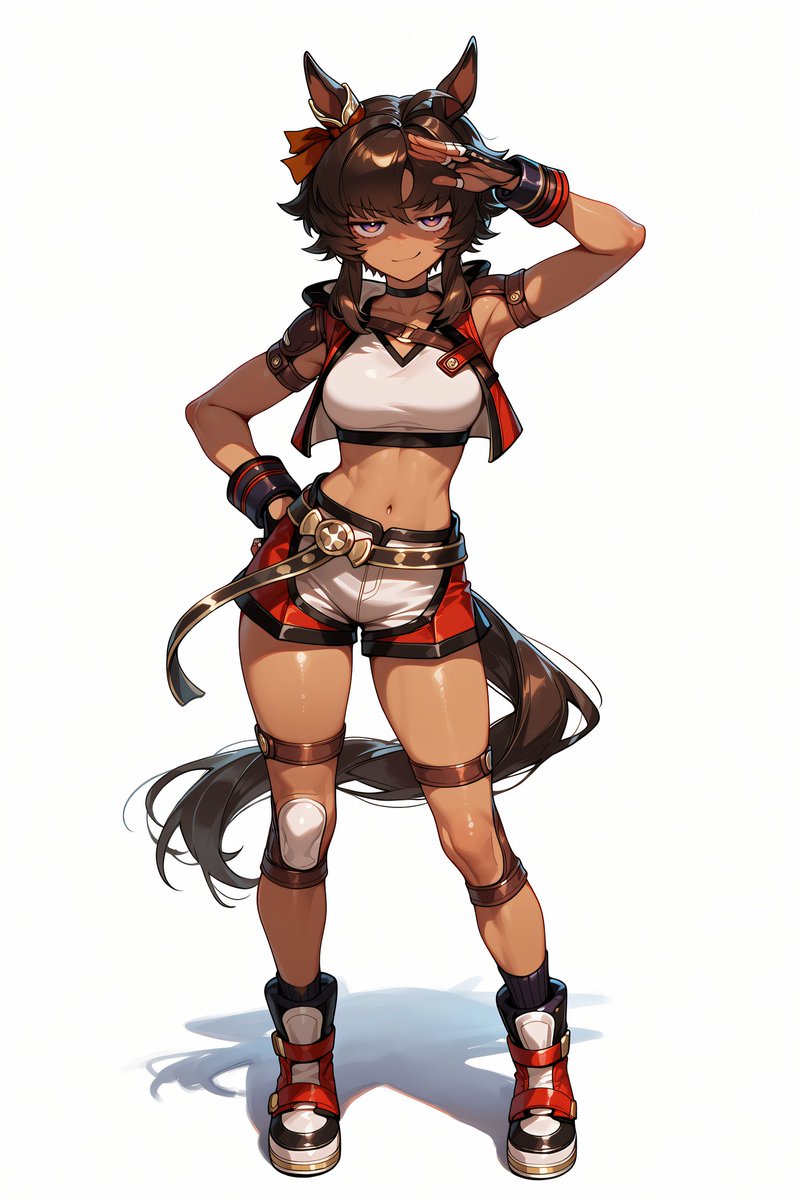 longbangsagging's tweet photo. Anima版のLoRAを作成ナウ……
#AIart #umamusume https://t.co/IuabYbqP69