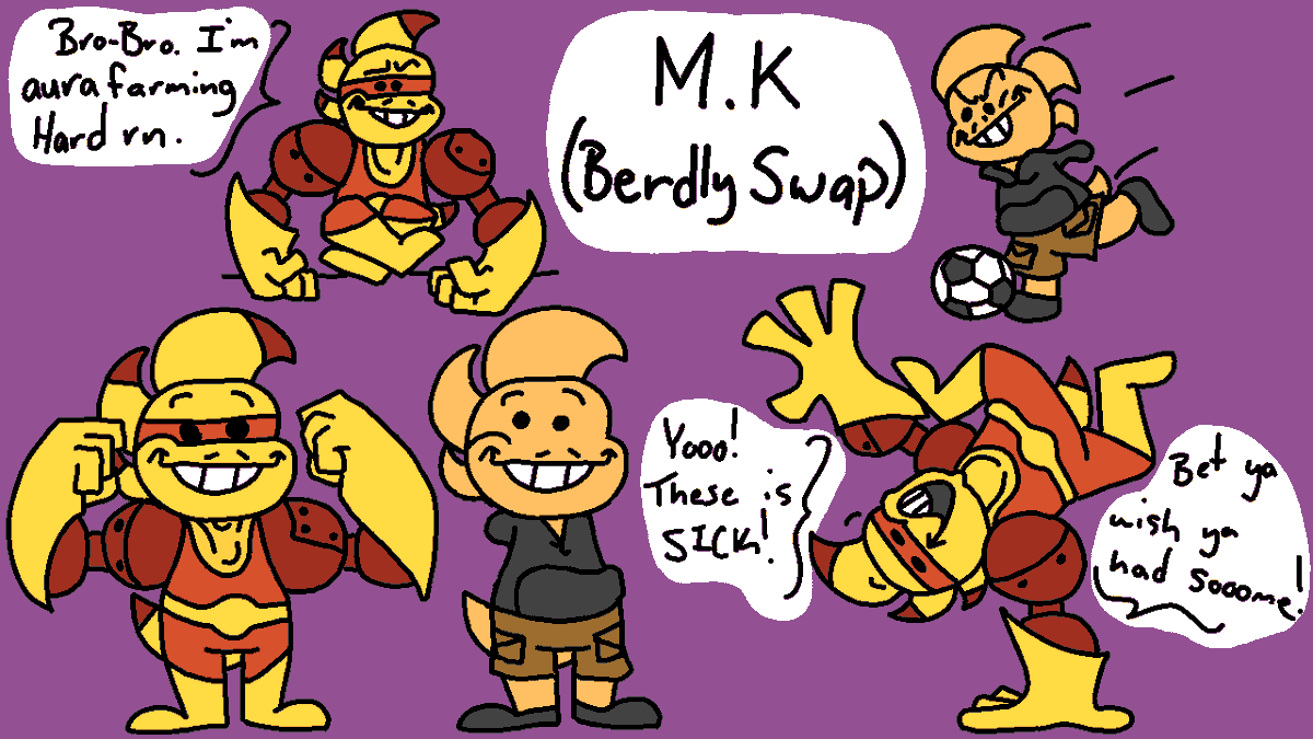 DSDeltaShuffle's tweet photo. How about an arm wrestle?

#monsterkid #berdly #deltashuffle https://t.co/15aQedvtnE