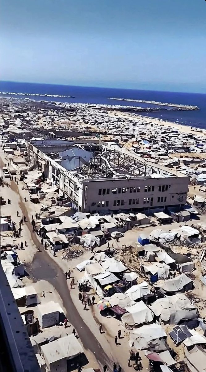 MohammedOdehH1's tweet photo. Two million people in Gaza are living under unbearable psychological pressure, in tents scorched by the heat, amid relentless thirst and hunger that allows no respite
Every day, life is reduced to nothing more than an attempt to survive https://t.co/wHhYS0aPYt