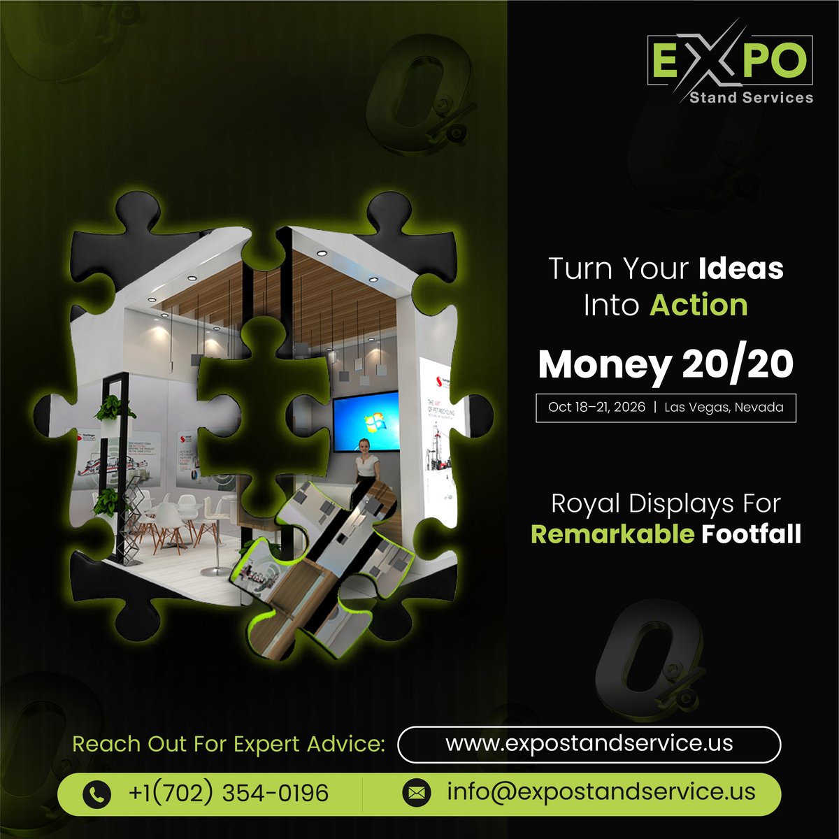 Expostand_USA's tweet photo. 💰 Money20/20 Las Vegas 2026! 🤝 Connect with FinTech leaders, learn from 630+ speakers, and grow your brand with Expo Stand Services. 🚀 https://t.co/tP6ZZ92usF
#Money2020USA #lasvegas  #exhibition #exhibitionbuilder #lieferando #exhibitionstand #customstand #expostandservices https://t.co/DZN981UtFG