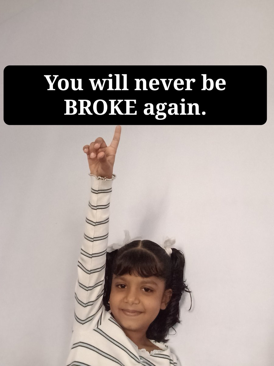 WealthyVibesOn's tweet photo. You will never be BROKE again. https://t.co/L0ZvfrTWup