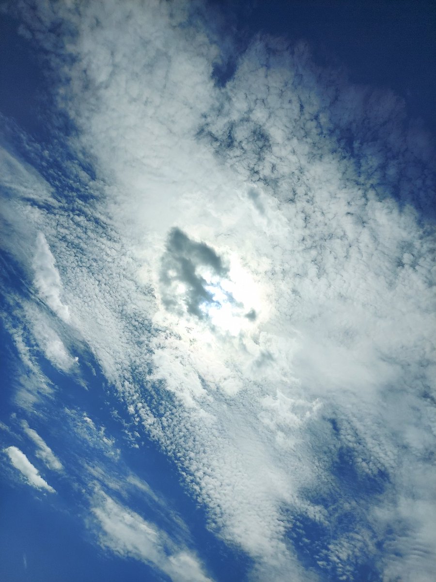 FU98003YO's tweet photo. 今空　
色んな☁️が入り雑じってる感😅 https://t.co/K9b4rb1RKK