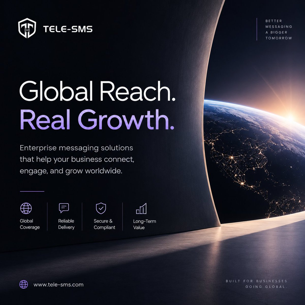 TELESMSGlobal's tweet photo. Hello everyone!

We provide global SMS solutions to businesses that require reliable SMS infrastructure.

We provide test quotas for new partners to test SMS delivery rate before formal cooperation.

Tg:@TELEsms01

Wb: https://t.co/eYmCpmk8iA https://t.co/FXlkdSwuv6