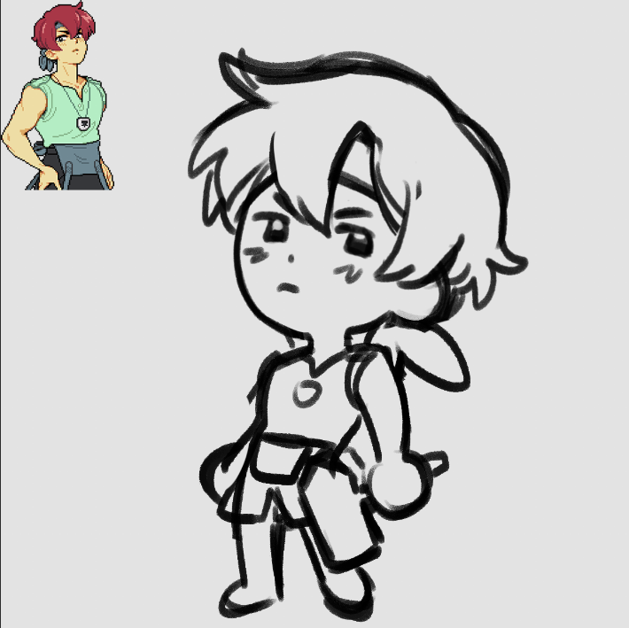 moonfloat_'s tweet photo. #fieldsofmistria #wip hammer and scarf boys https://t.co/UalP837p7Y