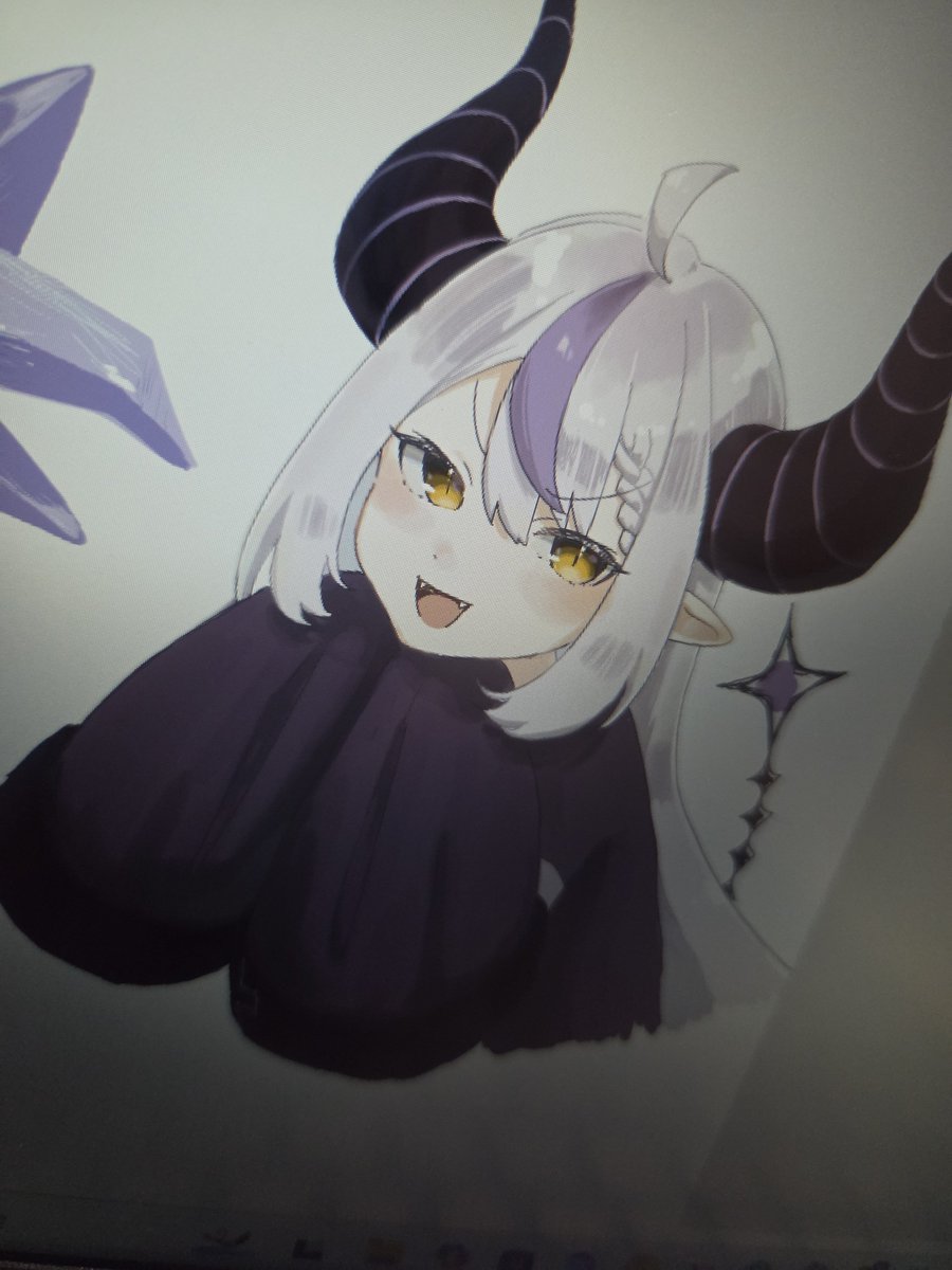 Yo_ko_0517's tweet photo. 2次創作も描きます🙆
(↓ホロライブより ラプラス・ダークネス様) https://t.co/lsZeBcLmOR