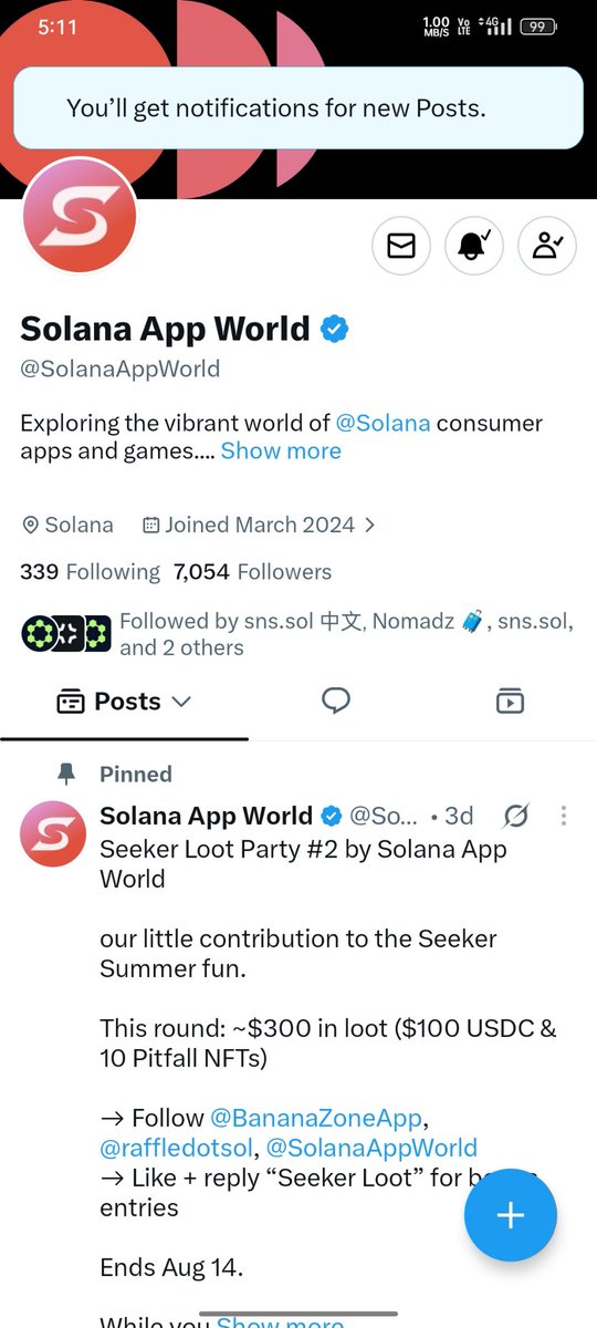 MO0N_Btc's tweet photo. @SolanaAppWorld @BananaZoneApp @raffledotsol Seeker Loot

Congratulations to you. This would be a great opportunity 💙 https://t.co/N6GBtE03zb