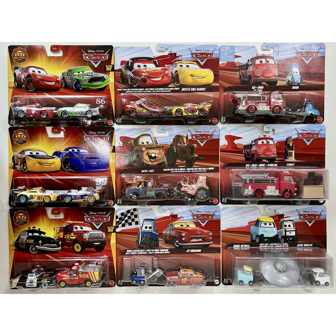 マテル社製 ディズニー #ピクサー #カーズ #ミニカー 各種入荷しました
