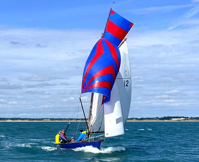 AfloatMagazine's tweet photo. Howth 17s Get Perfect Topsail Weather For Annual Championship https://t.co/rup0hszC91 #Howth17 #Sailing #ClassicYachts #YachtRacing #Topsail https://t.co/vIjoHcztNV