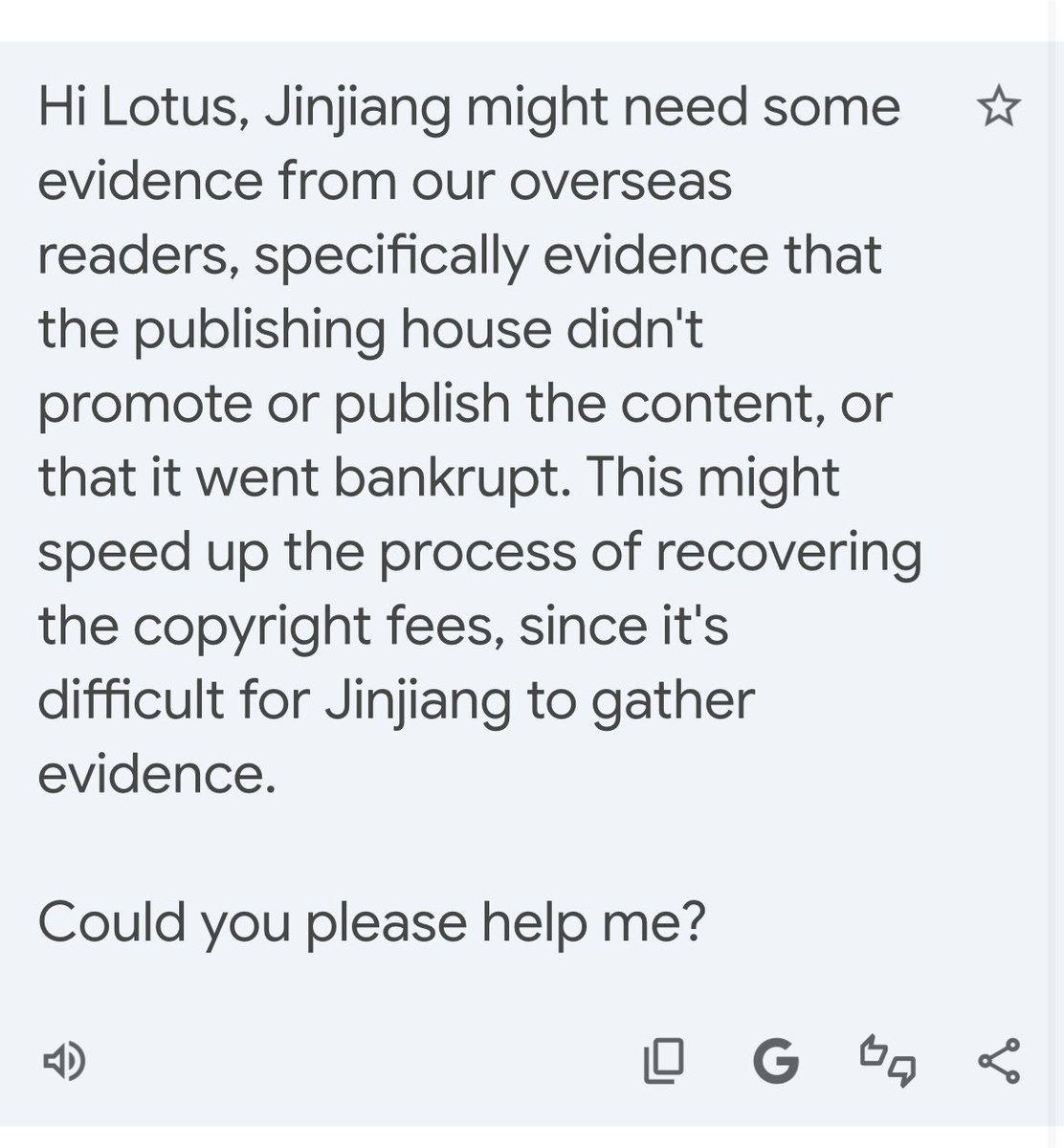 QiyansPillar's tweet photo. Hi again! PDL has asked us to collect evidence for JJWXC that could help them speed up the process as their means are limited due to the firewall… I’m ready to pull up the receipts but if anyone else wants to share their personal experience, that would be extremely helpful 🙇‍♀️ https://t.co/IqUO9So0k4