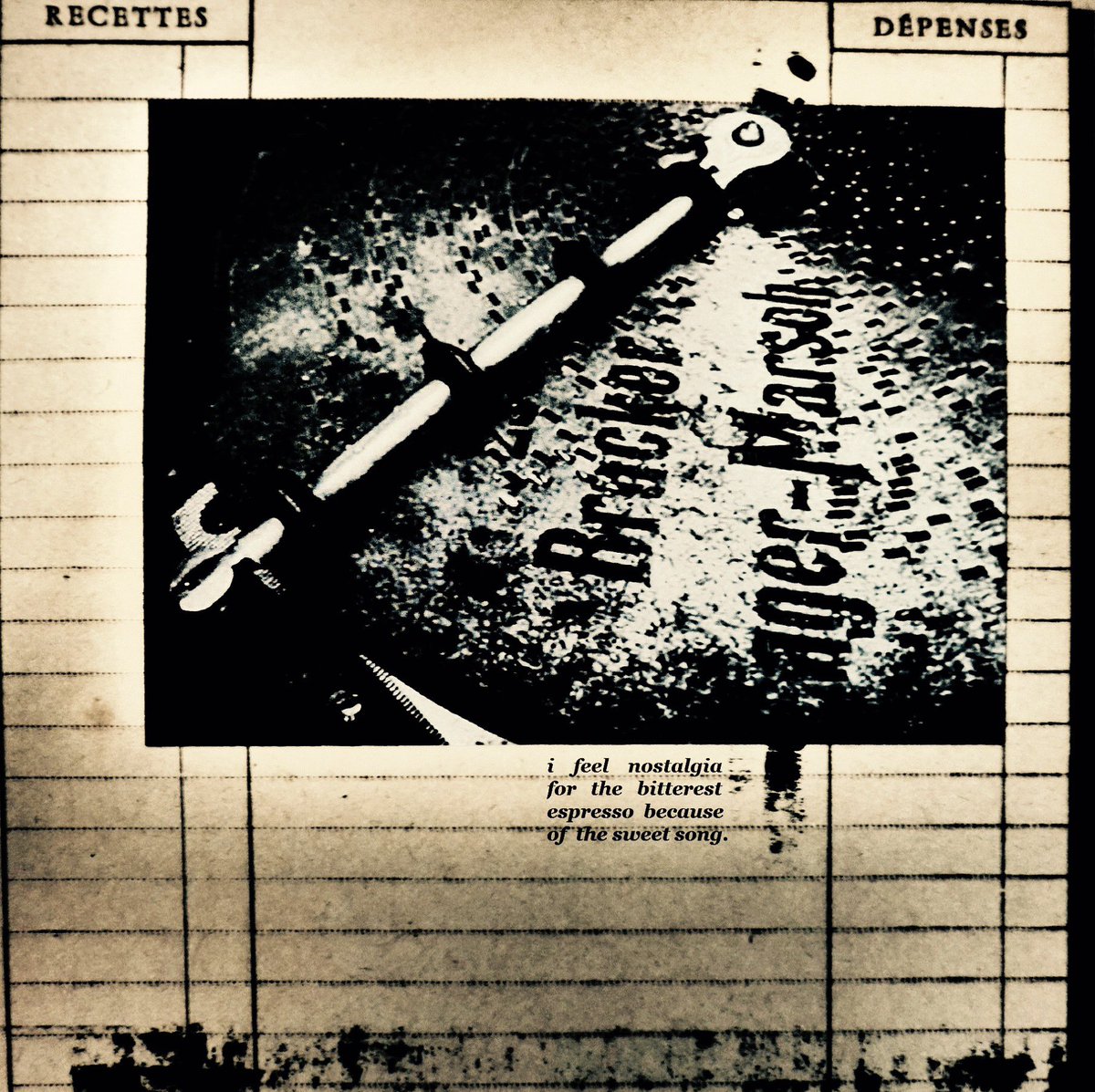 HRMsuzuki's tweet photo. ・

i feel nostalgia for the bitterest espresso because of the sweet song.

 « The Monologue at the Sad Cafe *10 » 

[…]

#ICYMI: I hope you all enjoy my poem as #microproject in 2020.  #Poem   #VisualPoetry   #Collage   #Photography 
Link ⬇️ https://t.co/kHhCmUkh2C
