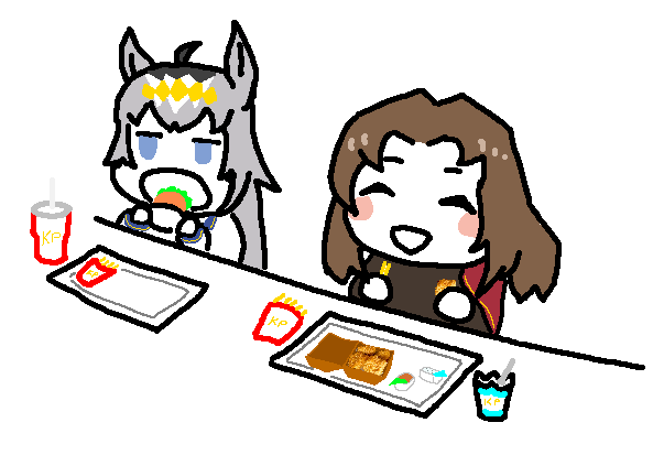 sweetKPPP's tweet photo. fatties

when you don't eat much as a child, you tend to eat more as an adult
don't ask me how I did the chicken nuggets
#limbuscompany #umamusume https://t.co/gBvbkSZEII