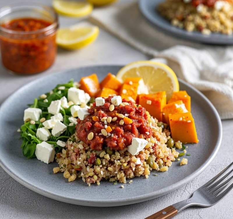 itsmetynne's tweet photo. [Quick u0026 easy lean lunch: Grilled chicken + quinoa + roasted broccoli, seasoned with lemon u0026 black pepper. Light, tasty, and perfect for staying on track! #LeanMeals #HealthyEating]， https://t.co/A64hnpVsqR