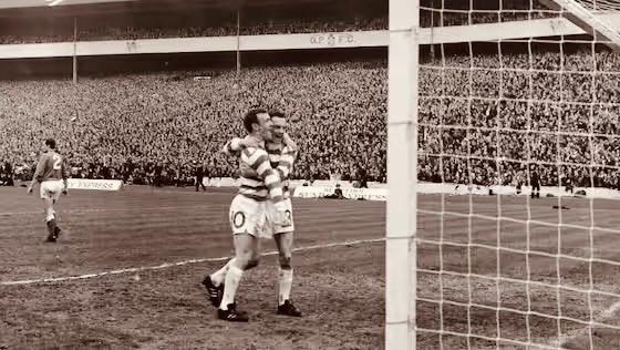 MCDDDH6's tweet photo. Bobby Lennox and Stevie Chalmers.🍀🦁🦁💚 https://t.co/P5LufYKRL8