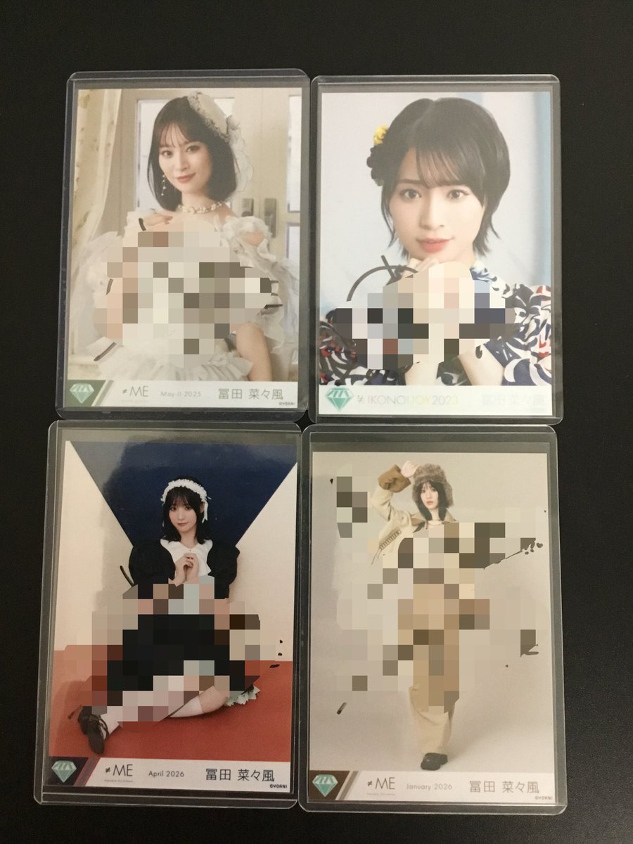 ≠ME 冨田菜々風ちゃん直筆サイン入り生写真入荷してます！！
