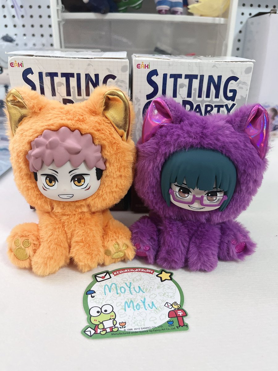 moyugoods's tweet photo. 📌พร้อมส่ง แมวส้มยูจิ / แมวม่วงมากิ
(แกะเช็คอย่างเดียว)
-ตัวละ 350 ฿
ส่ง 45
 #ตลาดนัดjjk #ตลาดนัดจจส https://t.co/kvACDvR1XE
