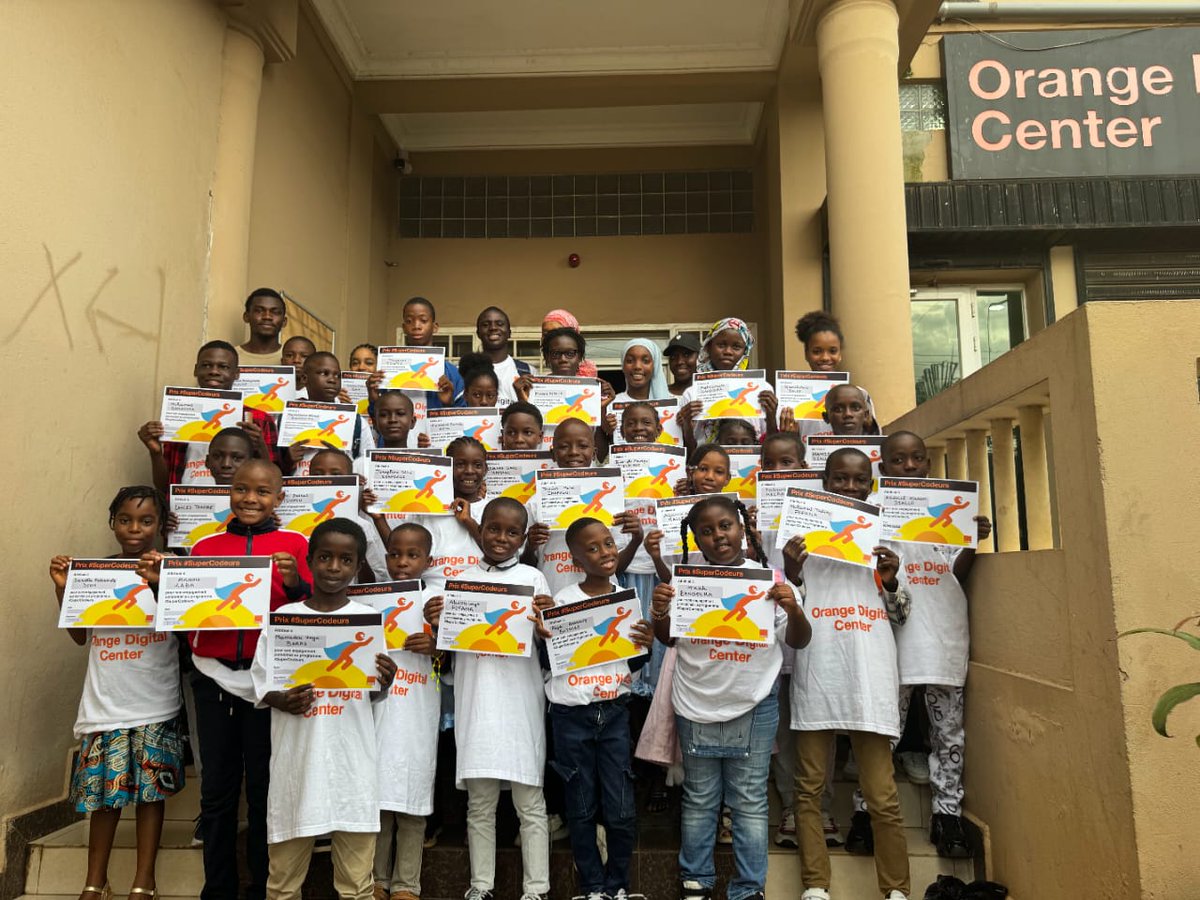 ODCGuinee's tweet photo. #Retour en image 

Le 10 août dernier, nos petits participants ont vécu un moment riche en découverte, en apprentissage... dans une ambiance ludique et adaptée à leur âge ! 

Revivons en images les meilleurs moments de cette journée !

#OrangeDigitalCenter https://t.co/UQ0OEdrApt