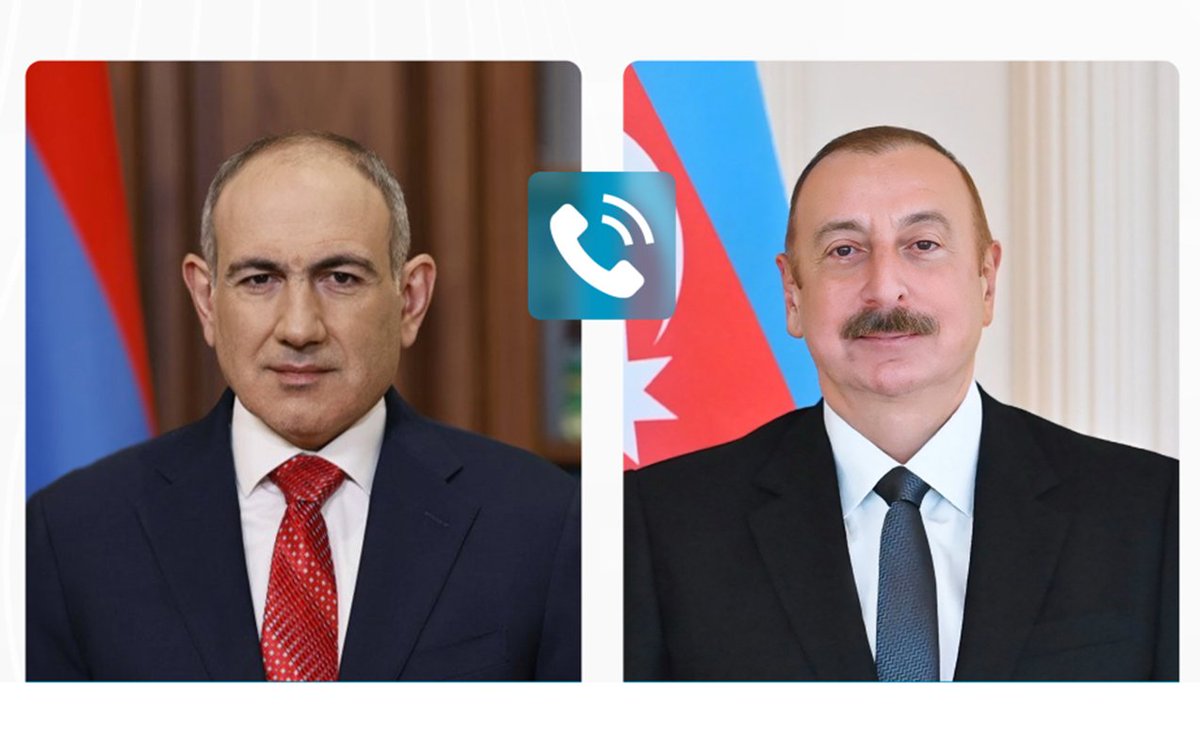 CCBS_News's tweet photo. #Armenian Prime Minister #Pashinyan and #Azerbaijani President #Aliyev discussed the progress of the peace process and the implementation of agreements, including the #TRIPP transport project linking #Azerbaijan with #Nakhchivan through #Armenia.
https://t.co/fctUZCcjlW https://t.co/c8tQ11KJcq