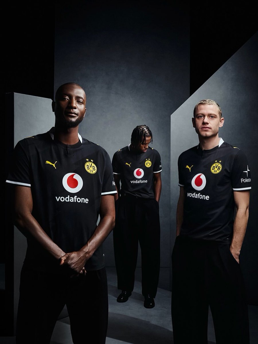 idextratime's tweet photo. ✅ RESMI : Dortmund memperkenalkan jersey away mereka untuk musim 2026/27. ⬛🟡 https://t.co/KujK12wVEc