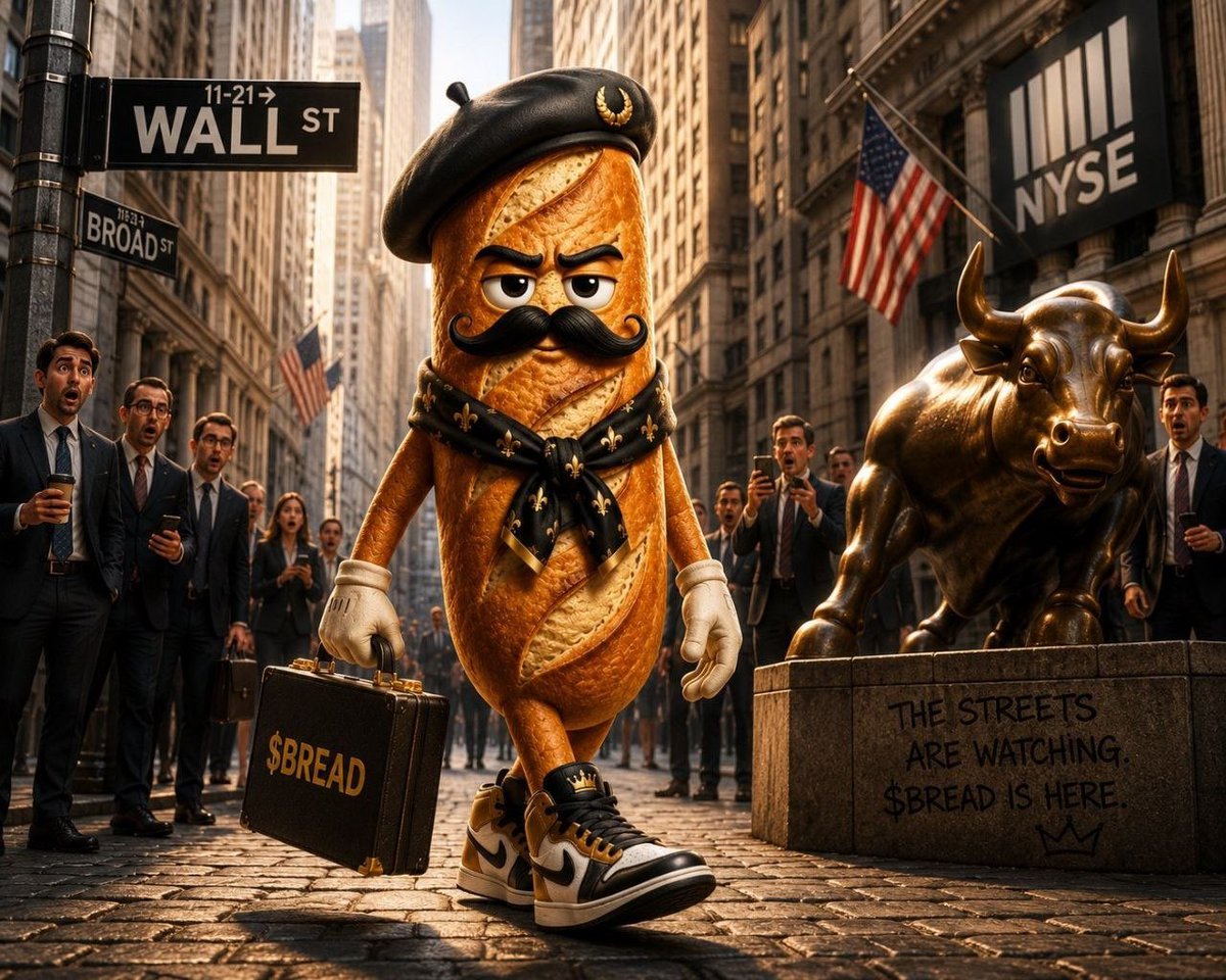 4THABREAD's tweet photo. Every crypto project has a narrative, utility or meme.

But a narrative is worthless if you don’t live it.

It’s not just about words on a whitepaper. It’s about execution, building a community that understands the vision, believes in it, and actually cares.

That’s exactly what $BREAD is building.

Not just another storyline. Not just another token.

A real brand designed to bridge Web2 & Web3 and create value beyond crypto, even for people who’ve never touched crypto.

$BREAD isn’t just a token.
It’s building a company. 🍞