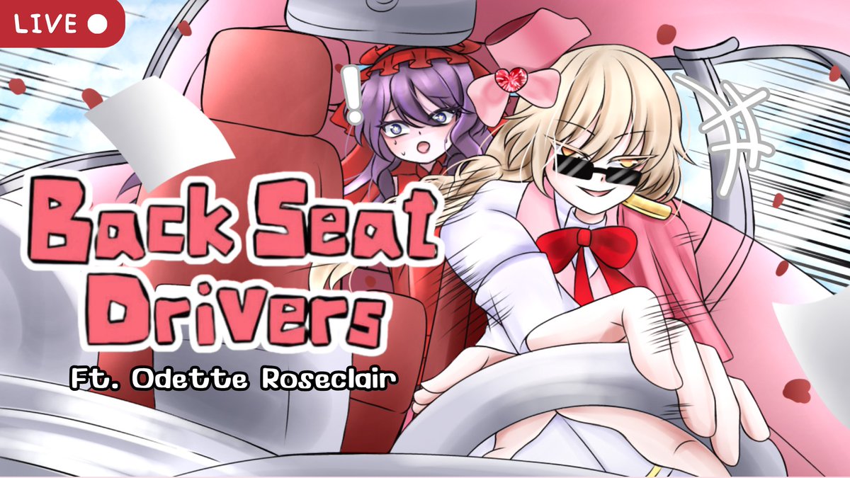 ValentinaVal3n's tweet photo. 【BACKSEAT DRIVERS】ไปขับรถกับคนสวย

⏰: 11/08/2026 | 20:45 (GMT+7)

ᴄᴏʟʟᴀʙ ᴡɪᴛʜ: @odetteroseclair 

ᴀʀᴛ ʙʏ: @Nightnightpng 

ᴡᴀɪᴛɪɴɢ ʀᴏᴏᴍ: https://t.co/BIHfARlPwp

#ValentinaVTH #ValentinaVLive #Vtuber #VtuberTH #วีทูปเบอร์ https://t.co/1wBMeVguVb
