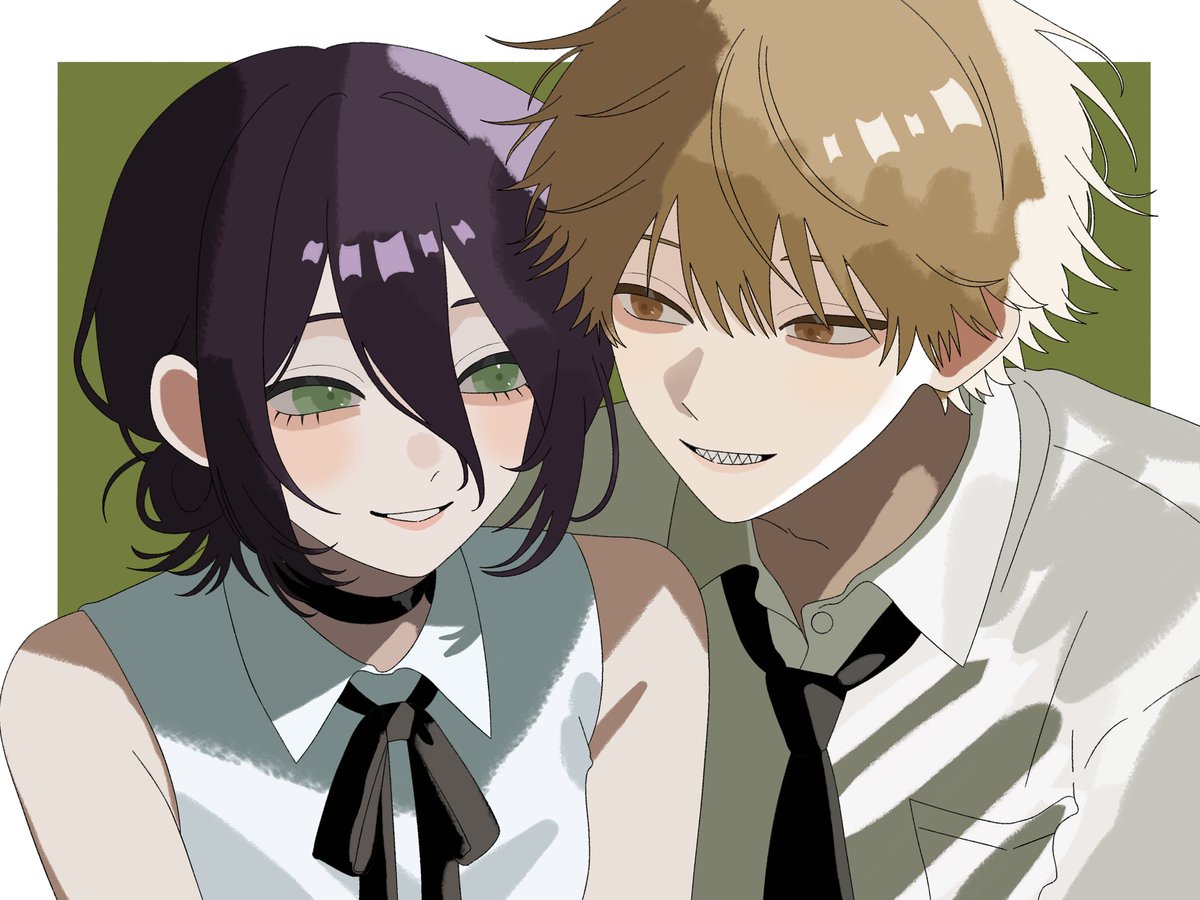 xiao_yangchan's tweet photo. 彼らに幸あれ！

#チェンソーマン #レゼ #デンジ #illustrationㅤ https://t.co/e7obosfSxS
