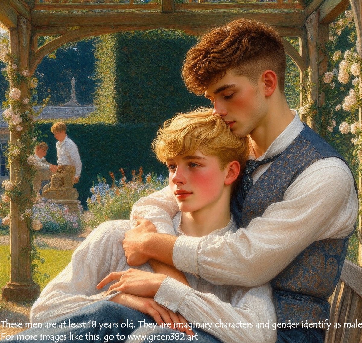 green382art's tweet photo. This man is at least 18 years old. See 1300 more images like this at my website:

https://t.co/g175WfJahG

#gayart #queerart #gay #twink #gaytwink #femboy #gayteen #gayboy #yaoi #bulge #butt #teen #queer #homoerotic #gaybeauty #LGBTQ #nsfwart #hotguy #masculinity #abs https://t.co/CJeexq81bU