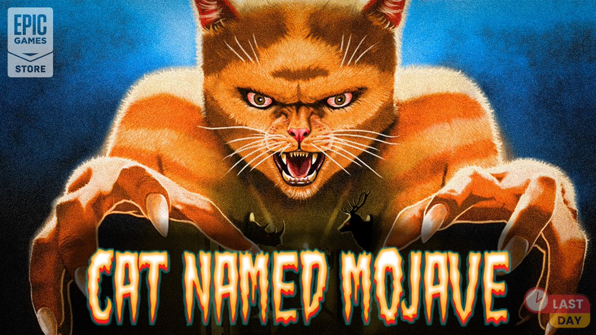 SteamGamesPC's tweet photo. ⏱️LAST CHANCE to get 🐱"Cat Named Mojave"🐱 for #FREE to keep FOREVER on your #EpicGames library - ends 8/15/2026 at 5:00 AM.
Link:⬇️
https://t.co/zUiBYjHnbV
#FreeGame #FreeGames #EpicGames #EpicGameStore https://t.co/wVbG9fRy2z