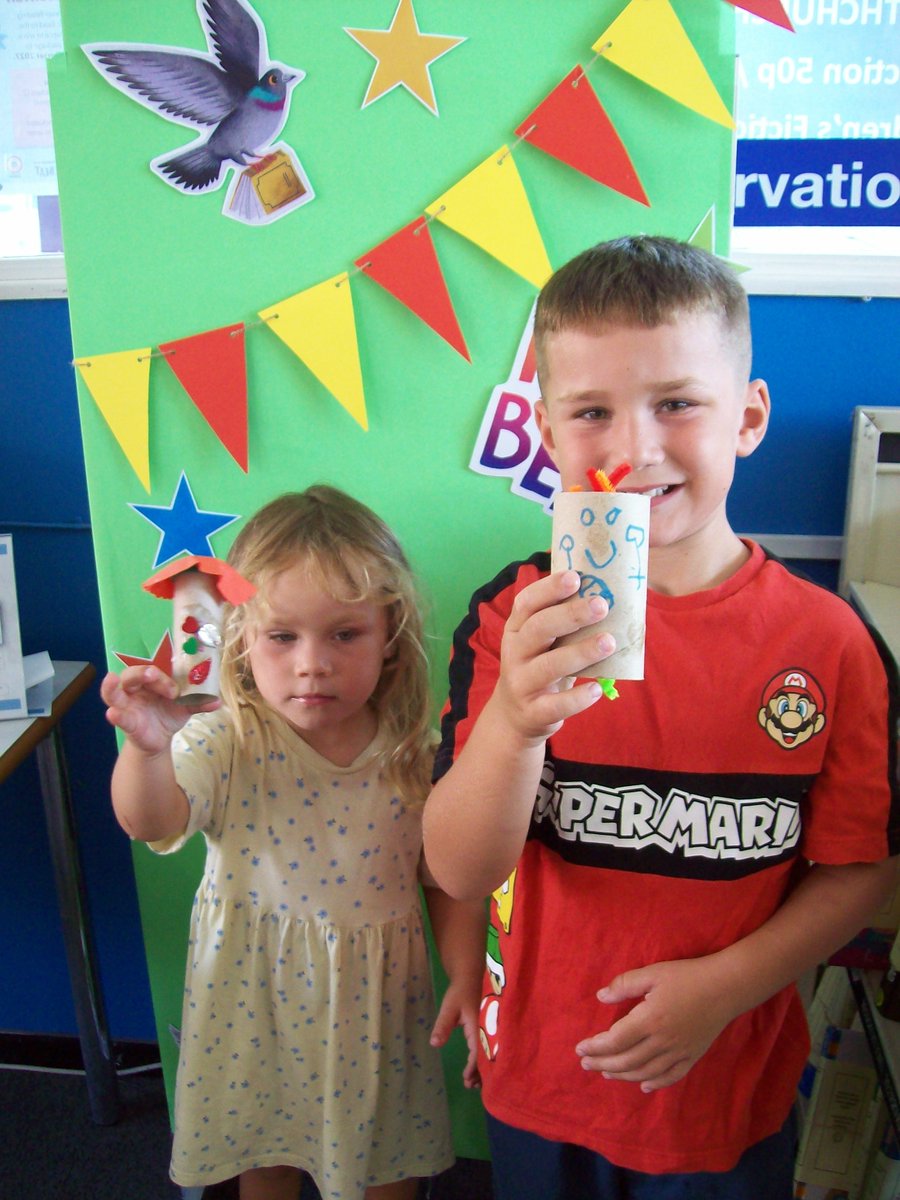 southendlibrary's tweet photo. Here are some rockin' pics from Saturday's craft event at #Southchurch Library when our talented young visitors created #RockStars from toilet rolls! Don't they look great! 👏🤩👏🤩👏
This Saturday's craft event will be making Spinning Cardboard Drums - don't miss it!
#CraftEvent https://t.co/3cK7YMKtBD