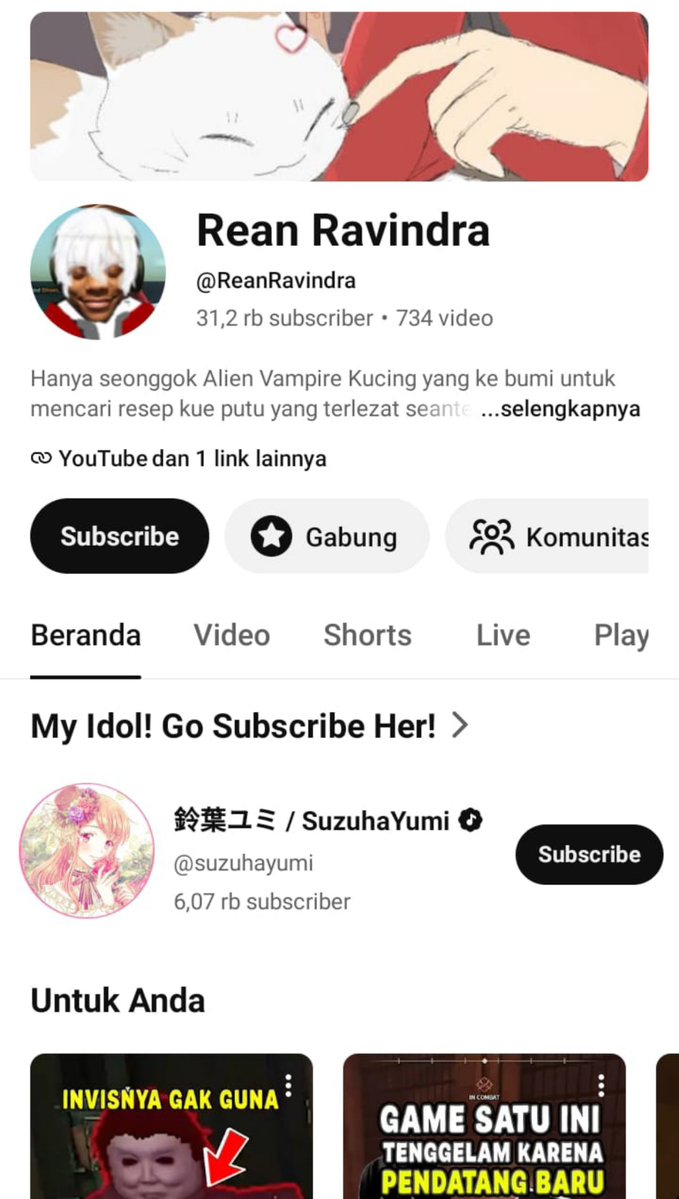 salahserper's tweet photo. ⚠️ Pelecehan Seksual yang Dilakukan oleh Salah Satu VTuber

Disclaimer, aku bukan korban yang terkait dalam kasus ini. Aku adalah salah satu teman korban yang terkait dan akan speak up mengenai masalah ini.

Selengkapnya di thread lanjutan.

Berikut sosial media pelaku: https://t.co/A2NdVR9sYg