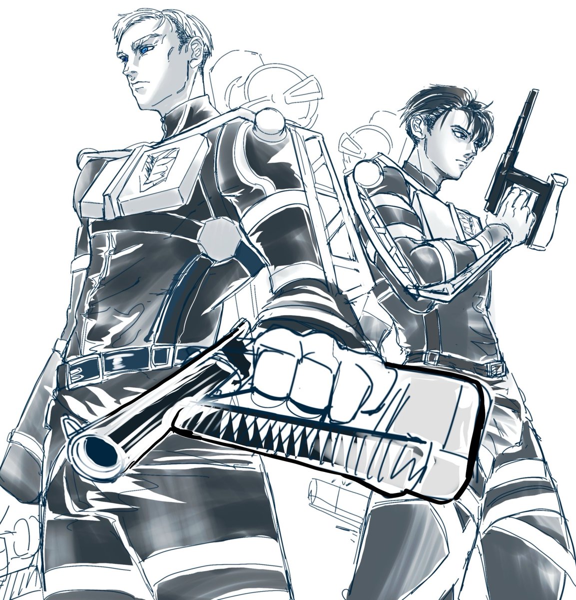 staDolano's tweet photo. IF
#eruri #エルリ #에루리 https://t.co/GWk5xOl2PD