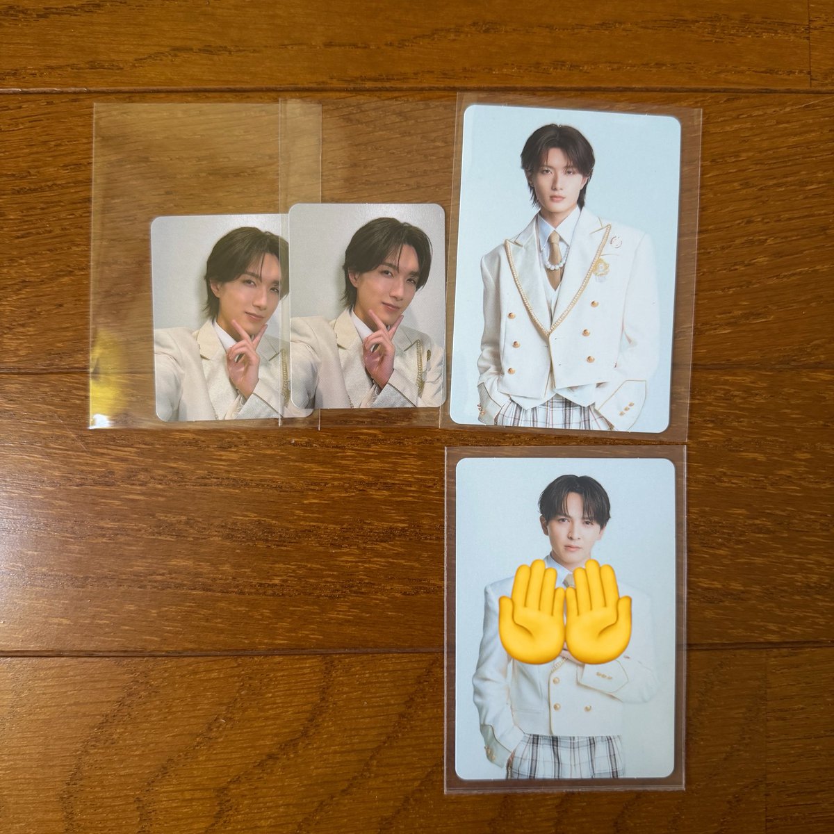 be00035841's tweet photo. EBiDAN Yes!東京 Y東 M!LK盤 封入トレカ ミニトレカ 買取

【譲】山中 大小

【求】買取(0.08/枚〜)

手渡し(11/22、1/17M!LK現場)
郵送の場合+送料で可能です◎
3点まとめての場合0.2〜可能です。
お気軽にお声掛けいただけると嬉しいです☺︎ https://t.co/VA5NjqKbjn