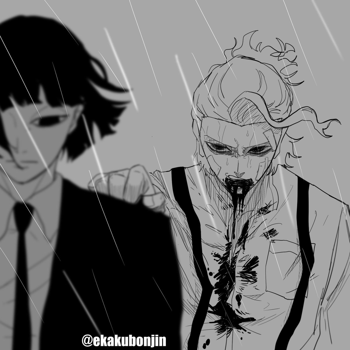ekakubonjin's tweet photo. あいつらの邪魔…すんなや…!! https://t.co/pBPv2MishC
