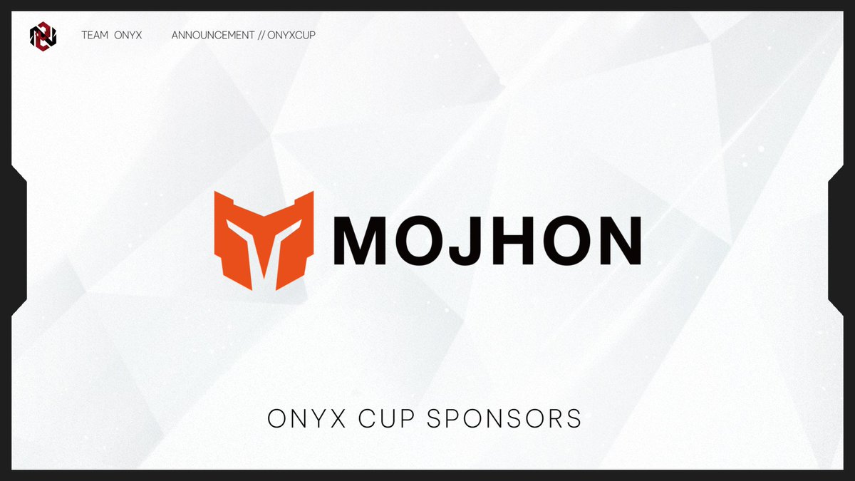 Team_ONYXWIN's tweet photo. ◤ONYX CUP - SPONSOR◢
協賛決定 第一弾🏆
優勝賞品を
MOJHON様
AULA様
にご提供いただきました。
ご協賛ありがとうございます!
8/16(日) 16:00〜20:00
Apex Legends/招待制チーム戦
賞品の詳細・出場メンバーは順次公開!
#ONYXCUP #ONYXWIN #ApexLegends https://t.co/0NVegjogea