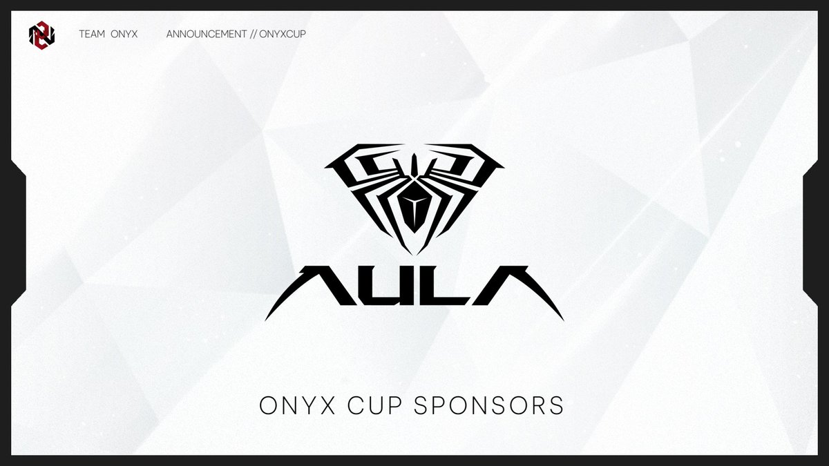 Team_ONYXWIN's tweet photo. ◤ONYX CUP - SPONSOR◢
協賛決定 第一弾🏆
優勝賞品を
MOJHON様
AULA様
にご提供いただきました。
ご協賛ありがとうございます!
8/16(日) 16:00〜20:00
Apex Legends/招待制チーム戦
賞品の詳細・出場メンバーは順次公開!
#ONYXCUP #ONYXWIN #ApexLegends https://t.co/0NVegjogea