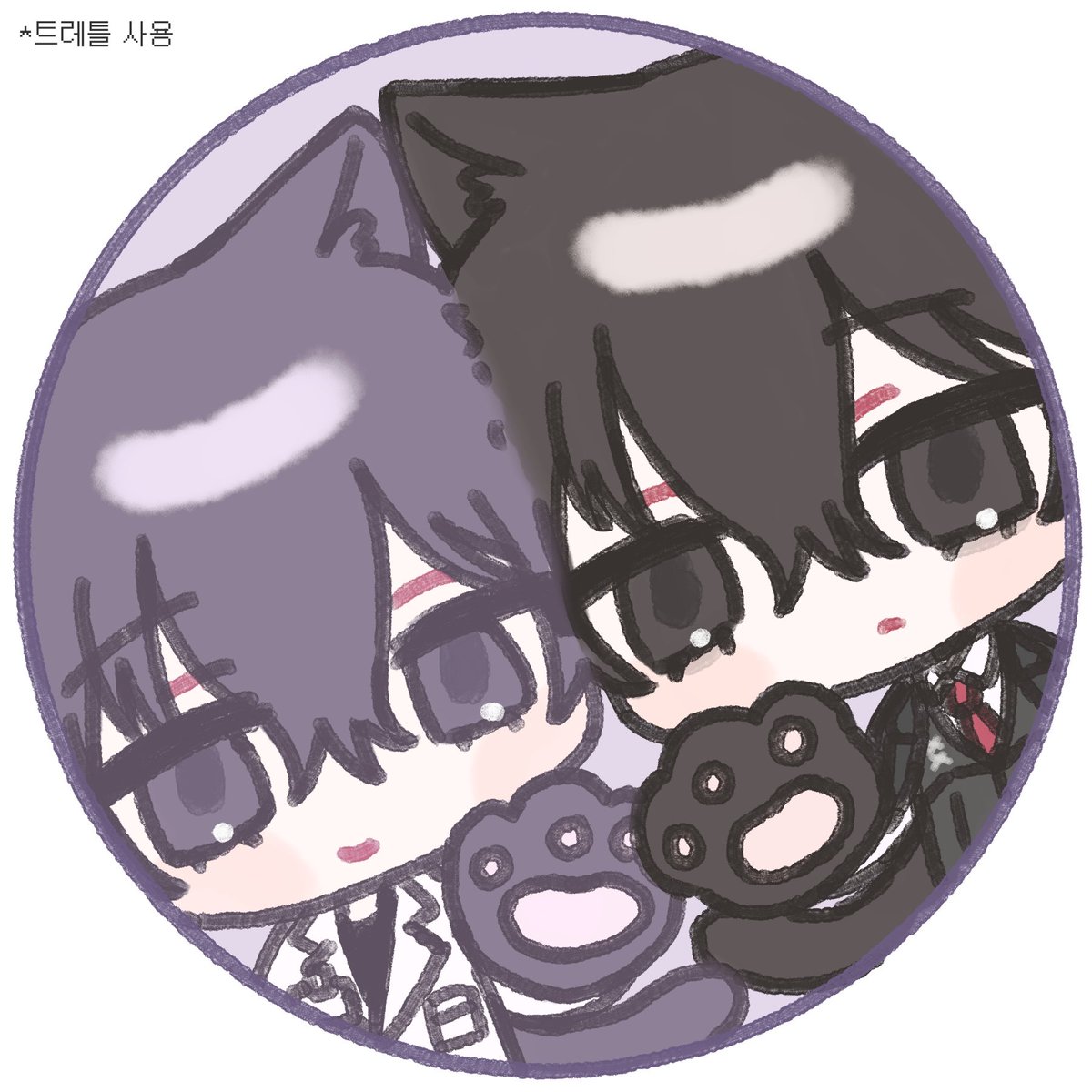 m1nnya_'s tweet photo. 인장용으로 그린 고냐니들 🐱 https://t.co/1HrSYlKKMJ