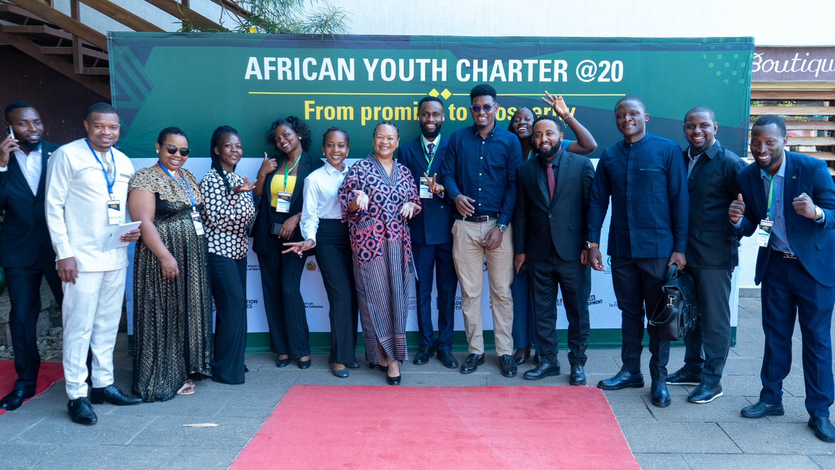 APRMorg's tweet photo. The African Youth Charter @20 conversation is officially underway in Bujumbura

With the Vice-President of Burundi, joining the opening, young Africans are putting the hard questions on the table.

Today’s discussions will help shape the #AYCat20 appraisal and AGR 2027. https://t.co/2LNHMbmLEH