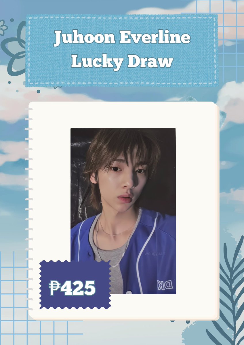 kximchie's tweet photo. ⠀࣪⠀  wts lfb ph

.☘︎ Juhoon everline Lucky draw 

⠀ 𖹭 ֶָ֢ ₱400-425
    𖹭 ֶָ֢  stbo 

ꕀ payo
ꕀ dop: 3 days with nrdp https://t.co/7gioN9lGsS