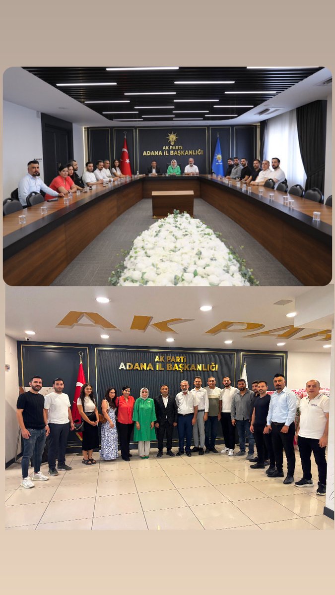 MelogluSeydo's tweet photo. TÜRDEM Adana İl Temsilciliği olarak, Adana AK Parti İl Başkan Yardımcısı ve Sağlık Politikaları Birim Başkanı Sayın Ayşe Aktürk’ü makamında ziyaret ettik.

Gerçekleştirdiğimiz görüşmede, sağlık politikaları başta olmak üzere toplum yararına gerçekleştirilebilecek çalışmalar ve iş birliği imkânları üzerine verimli bir istişare gerçekleştirdik.

Nazik ev sahipliği ve değerli görüşleri için Sayın Ayşe Aktürk’e teşekkür ediyor, ortak çalışmalarımızın ve iş birliklerimizin artarak devam etmesini temenni ediyoruz.  @avmustafaozkan @zemzemtower