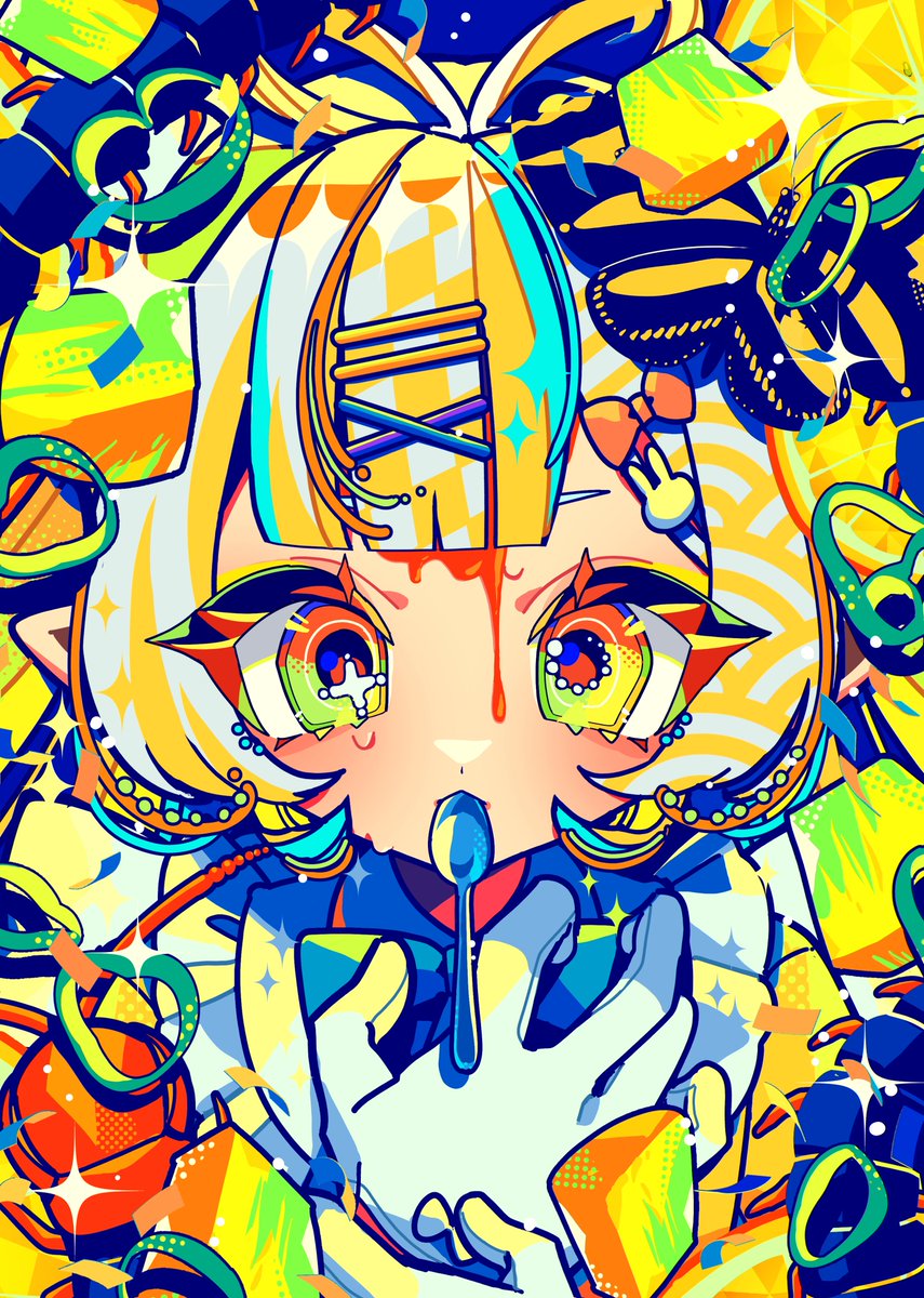 motiCHIKUWA's tweet photo. #一次創作祭り夏の陣2026
#夏の創作クラスタフォロー祭り
ちょっと毒気のあるギラギラな絵を描いてます✨のんびり巡回したいと思ってるのでよろしくお願いします…！！ https://t.co/DrdhLjIAsD