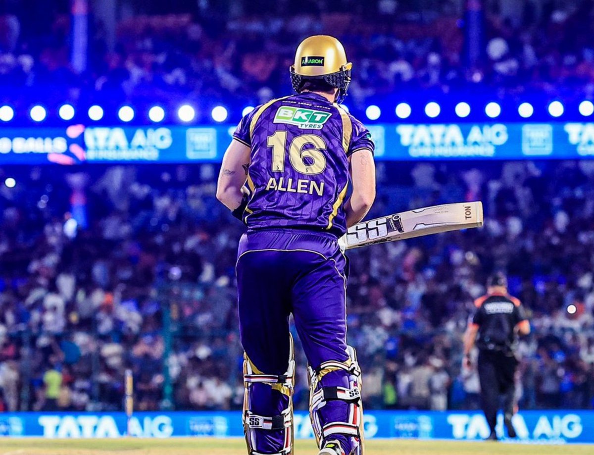 mohit17sharmaa's tweet photo. Allen is a knight again
Excited to see Allen and tromp together. Future of knight Riders๐๐ฅ
#kkr #allen #adkr https://t.co/acH03i3hBW