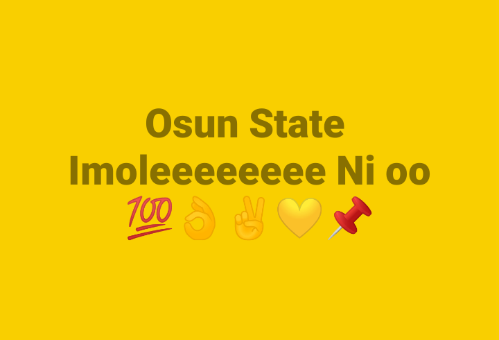 DavidaAfrica's tweet photo. #OsunRemember
We remember:
Dilapidated infrastructure
Underdevelopment in our towns & cities .
Half-salary payments to civil servants and pensioners.
Killings and kidnappings by APC thugs.
Darkness across Osun under Oyetola until Ìmọ̀lẹ̀ took over in 2022.
Vote Ìmọ̀lẹ̀. https://t.co/jptTo8iIly