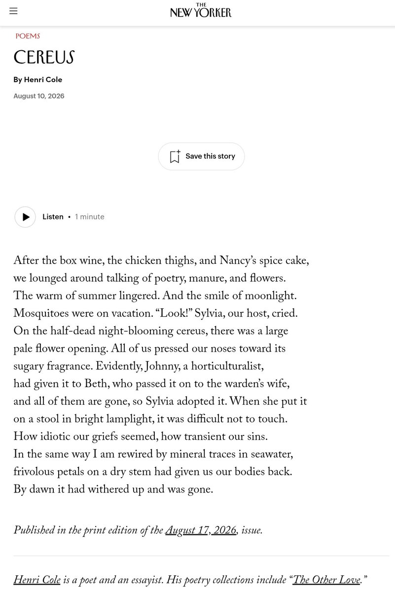 ColeHenri's tweet photo. I love appearing in the jellyfish issue.
@NewYorker https://t.co/6m69mw7cN8